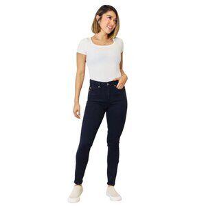ONE LEFT 🔥 Judy Blue Tummy Control Skinny Jeans in Navy Plus 14W